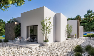 Exclusive, modern villa on one level with heated pool for sale on the New Golden Mile, Marbella - Estepona 796031 