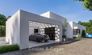 Exclusive, modern villa on one level with heated pool for sale on the New Golden Mile, Marbella - Estepona 796034 