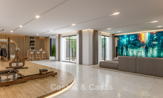 Exclusive, modern villa on one level with heated pool for sale on the New Golden Mile, Marbella - Estepona 796036 