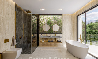 Exclusive, modern villa on one level with heated pool for sale on the New Golden Mile, Marbella - Estepona 796038 