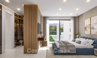 Exclusive, modern villa on one level with heated pool for sale on the New Golden Mile, Marbella - Estepona 796040 