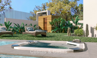 Brand-new, modern luxury villa with sea views for sale on the beachside east of Marbella centre 796225 