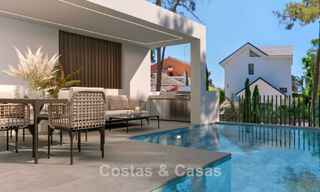 Brand-new, modern luxury villa with sea views for sale on the beachside east of Marbella centre 796228 