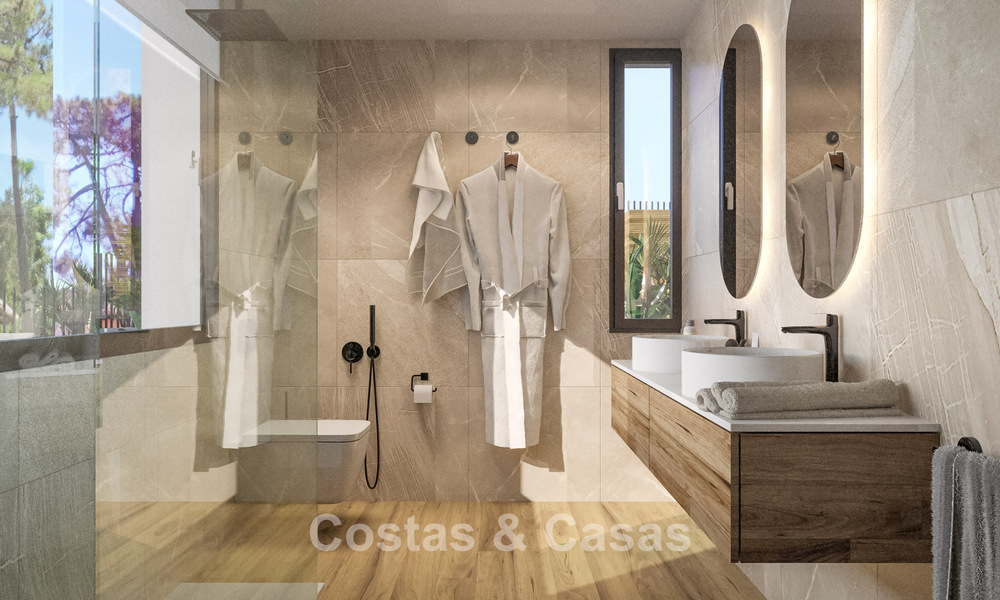 Brand-new, modern luxury villa with sea views for sale on the beachside east of Marbella centre 796233