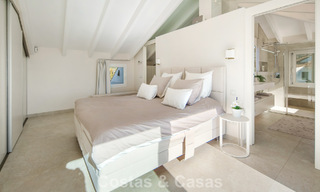 Exclusive duplex penthouse with a modern and light interior for sale in a gated complex on the Golden Mile, Marbella 796412 