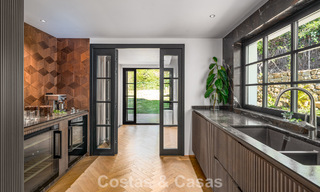 Exclusive architectural villa with panoramic golf and sea views for sale in Nueva Andalucia, Marbella 796353 