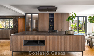 Exclusive architectural villa with panoramic golf and sea views for sale in Nueva Andalucia, Marbella 796358 