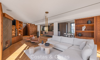 Exclusive architectural villa with panoramic golf and sea views for sale in Nueva Andalucia, Marbella 796366 