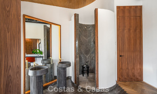 Exclusive architectural villa with panoramic golf and sea views for sale in Nueva Andalucia, Marbella 796367 