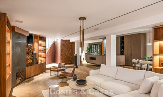 Exclusive architectural villa with panoramic golf and sea views for sale in Nueva Andalucia, Marbella 796379 