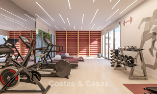 Contemporary luxury apartments with sea views for sale in a new development between Marbella and Sotogrande, Costa del Sol 796313 