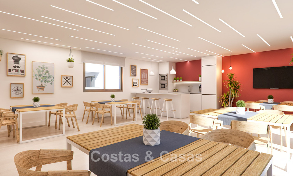 Contemporary luxury apartments with sea views for sale in a new development between Marbella and Sotogrande, Costa del Sol 796317