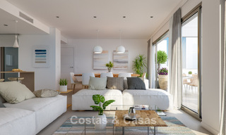 Contemporary luxury apartments with sea views for sale in a new development between Marbella and Sotogrande, Costa del Sol 796319 
