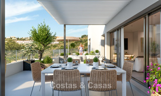 Contemporary luxury apartments with sea views for sale in a new development between Marbella and Sotogrande, Costa del Sol 796320 