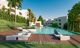 Contemporary luxury apartments with sea views for sale in a new development between Marbella and Sotogrande, Costa del Sol 796326 