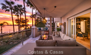 Exclusive frontline beach apartment with panoramic sea views for sale in Estepona town centre 795952 