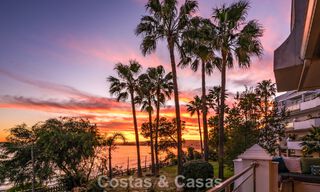 Exclusive frontline beach apartment with panoramic sea views for sale in Estepona town centre 795953 