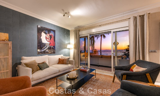 Exclusive frontline beach apartment with panoramic sea views for sale in Estepona town centre 795956 