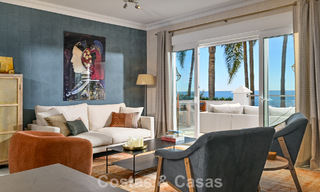 Exclusive frontline beach apartment with panoramic sea views for sale in Estepona town centre 795969 