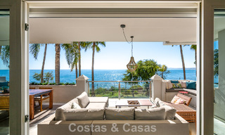 Exclusive frontline beach apartment with panoramic sea views for sale in Estepona town centre 795976 