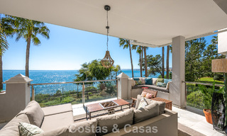 Exclusive frontline beach apartment with panoramic sea views for sale in Estepona town centre 795979 