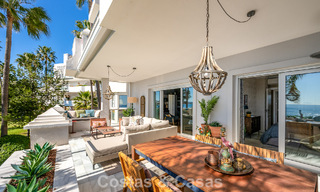 Exclusive frontline beach apartment with panoramic sea views for sale in Estepona town centre 795985 