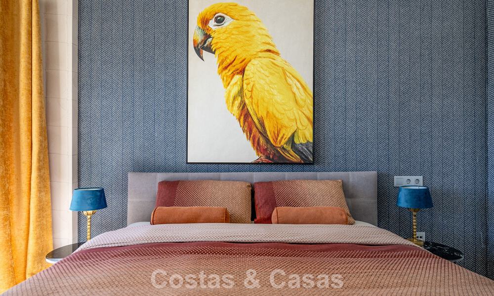 Exclusive frontline beach apartment with panoramic sea views for sale in Estepona town centre 795988