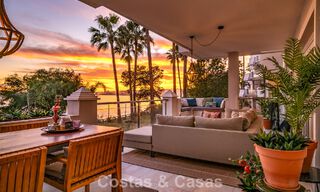 Exclusive frontline beach apartment with panoramic sea views for sale in Estepona town centre 795999 