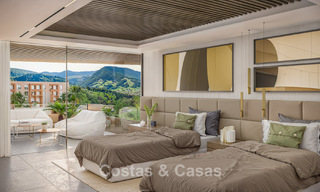 Innovative new-build apartments with avant-garde architecture for sale in the centre of Estepona 795915 