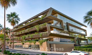 Innovative new-build apartments with avant-garde architecture for sale in the centre of Estepona 795919 