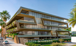 Innovative new-build apartments with avant-garde architecture for sale in the centre of Estepona 795921 