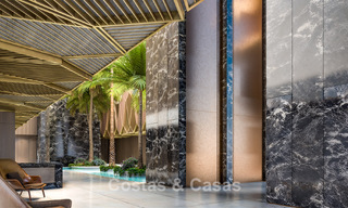 Innovative new-build apartments with avant-garde architecture for sale in the centre of Estepona 795922 