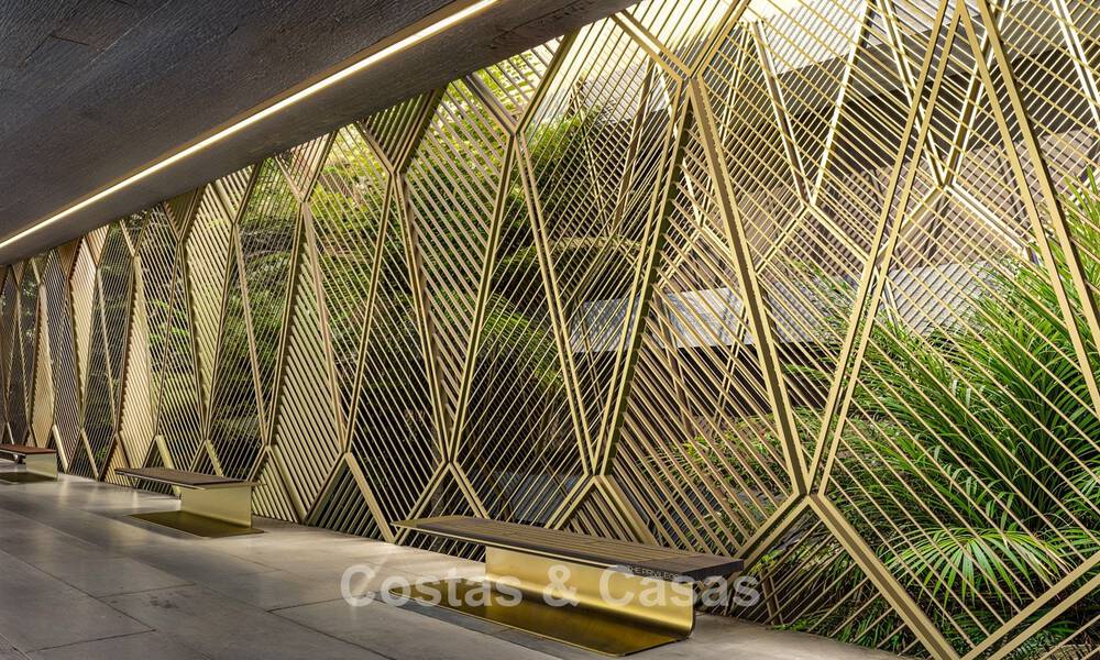 Innovative new-build apartments with avant-garde architecture for sale in the centre of Estepona 795924