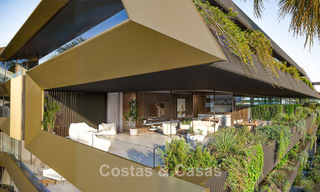 Innovative new-build apartments with avant-garde architecture for sale in the centre of Estepona 795928 