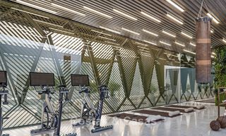 Innovative new-build apartments with avant-garde architecture for sale in the centre of Estepona 795933 