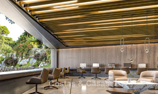 Innovative new-build apartments with avant-garde architecture for sale in the centre of Estepona 795934 