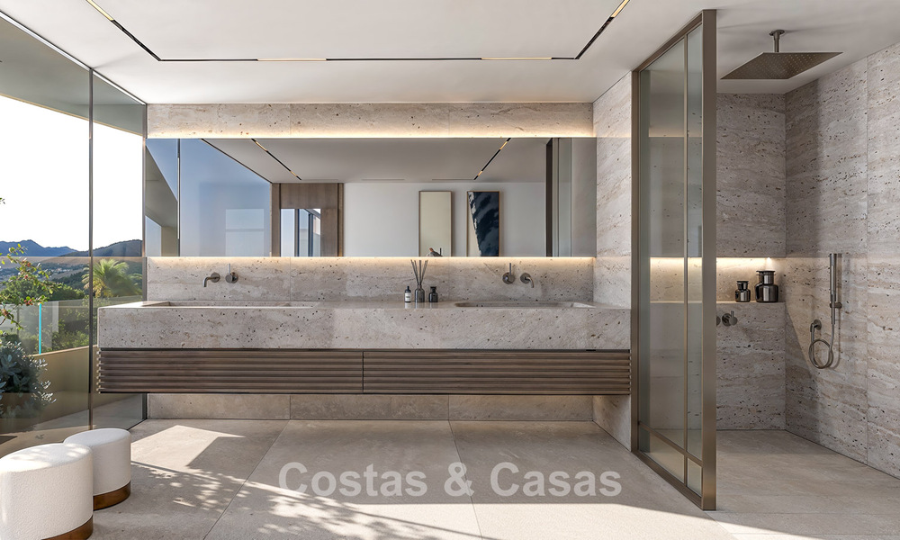 Innovative new-build apartments with avant-garde architecture for sale in the centre of Estepona 795937