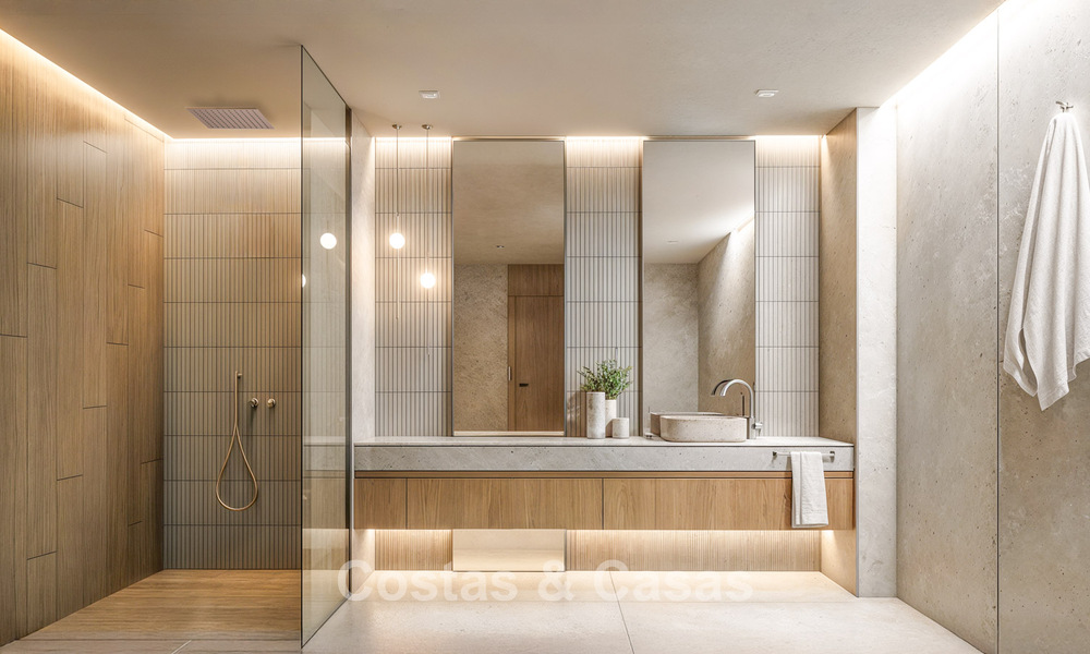 Unique designer homes for sale just steps from all amenities in Estepona town centre 795940