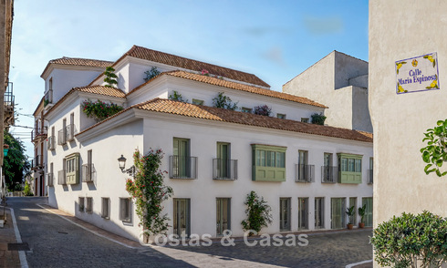 Unique designer homes for sale just steps from all amenities in Estepona town centre 795941