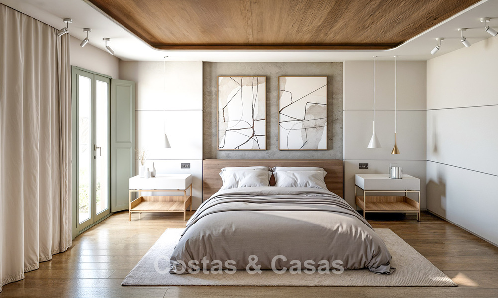 Unique designer homes for sale just steps from all amenities in Estepona town centre 795943