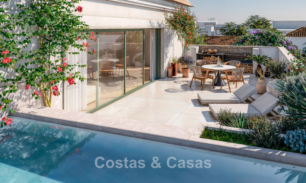 Unique designer homes for sale just steps from all amenities in Estepona town centre 795944