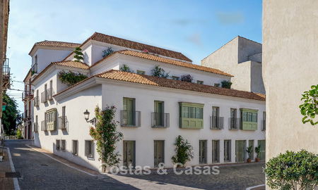Unique designer homes for sale just steps from all amenities in Estepona town centre 796189