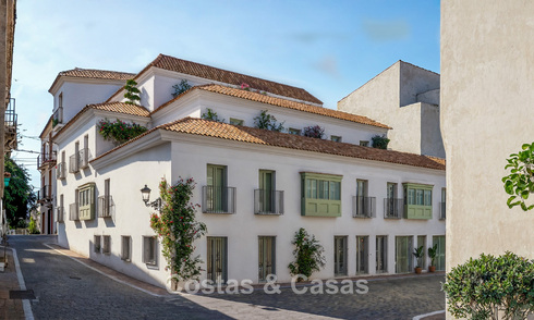 Unique designer homes for sale just steps from all amenities in Estepona town centre 796189