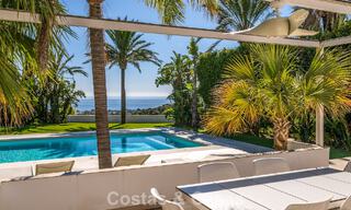 Majestic, modernly renovated villa with panoramic sea views for sale on a generous plot east of Marbella centre 796492 