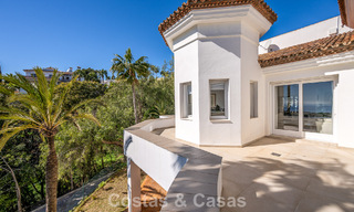 Majestic, modernly renovated villa with panoramic sea views for sale on a generous plot east of Marbella centre 796495 