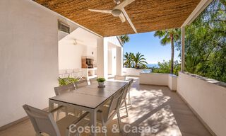 Majestic, modernly renovated villa with panoramic sea views for sale on a generous plot east of Marbella centre 796496 