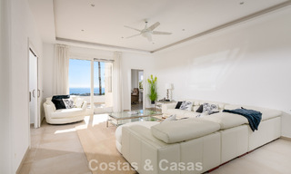 Majestic, modernly renovated villa with panoramic sea views for sale on a generous plot east of Marbella centre 796507 
