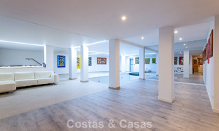 Majestic, modernly renovated villa with panoramic sea views for sale on a generous plot east of Marbella centre 796525 