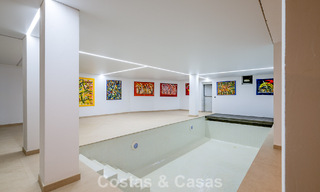 Majestic, modernly renovated villa with panoramic sea views for sale on a generous plot east of Marbella centre 796527 