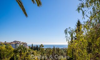 Majestic, modernly renovated villa with panoramic sea views for sale on a generous plot east of Marbella centre 796548 